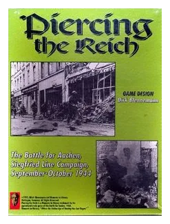 Piercing The Reich: The Battle For Aachen, Siegfried Line Campaign, Sep-oct 1944 box art