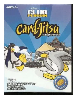 Disney Club Penguin Trading Card Game box art