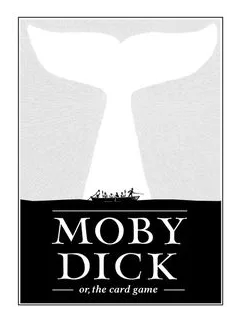 Moby Dick, Or, The Card Game box art