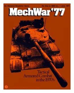 Mechwar '77: Tactical Armored Combat In The 1970's box art