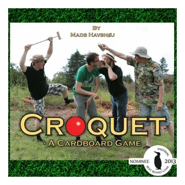 Croquet: A Cardboard Game box art
