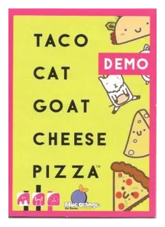 Taco Cat Goat Cheese Pizza: Demo Deck box art