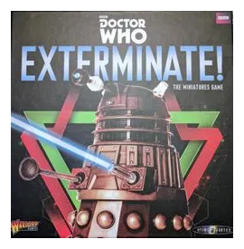 Doctor Who: Exterminate! The Miniatures Game box art