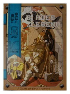 Blades Of Legend box art