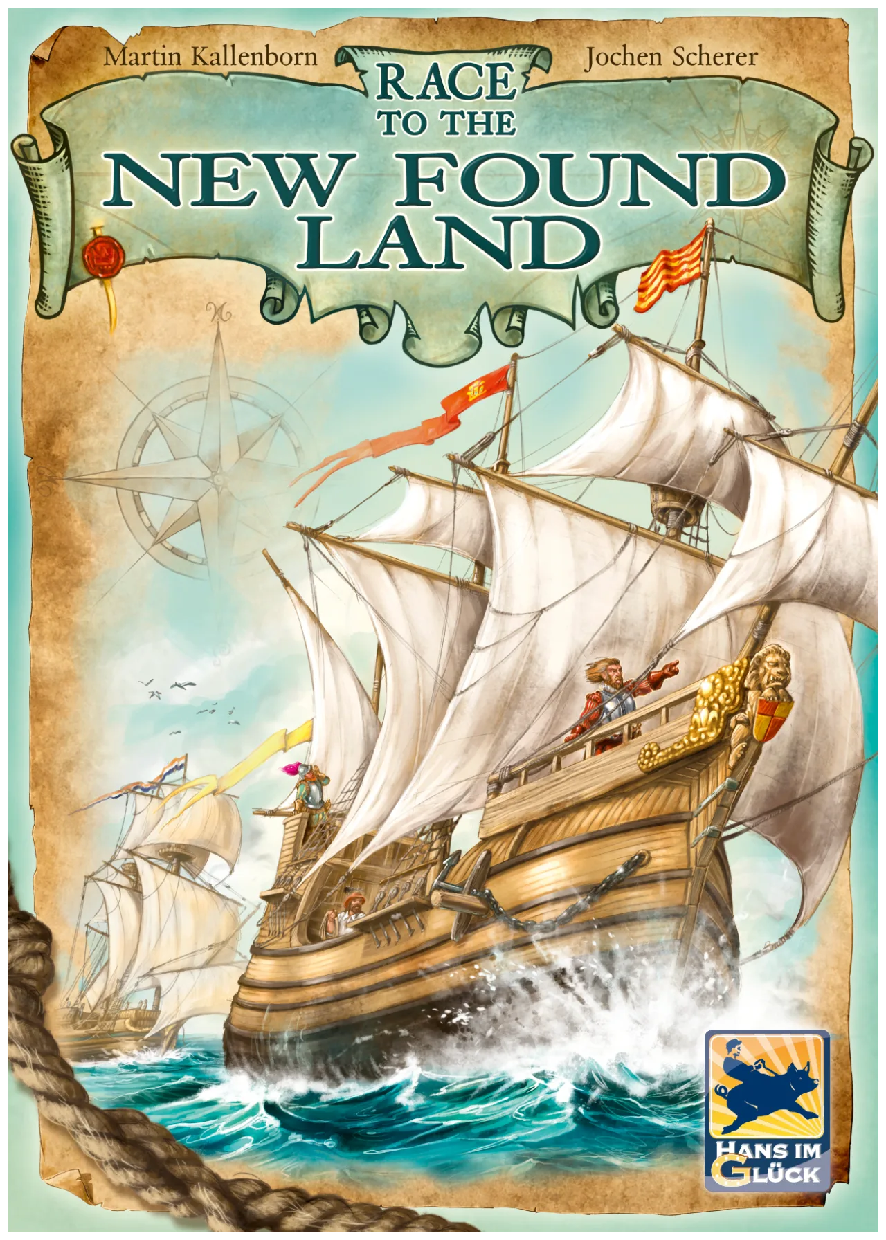 Race To The New Found Land box art