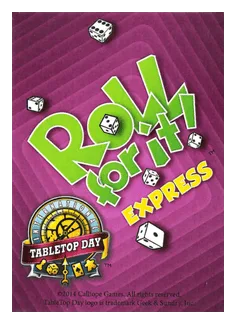 Roll For It! Express box art