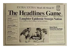 The Headlines Game box art