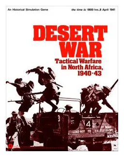 Desert War: Tactical Warfare In North Africa box art