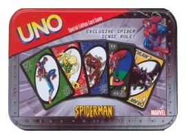 Uno: Spider-man box art
