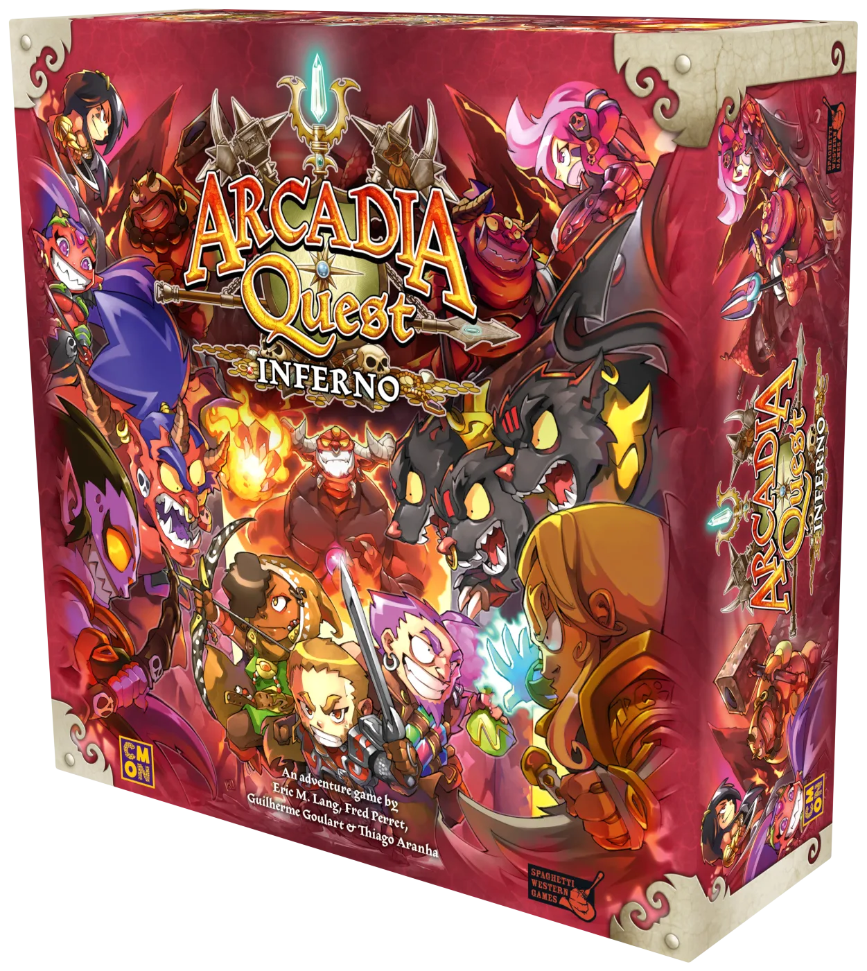 Arcadia Quest: Inferno box art
