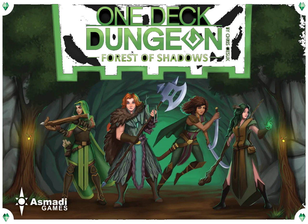 One Deck Dungeon: Forest Of Shadows box art