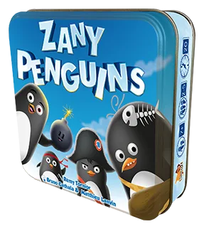 Zany Penguins box art