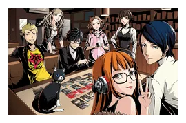 Persona 5 Print & Play Board Game box art