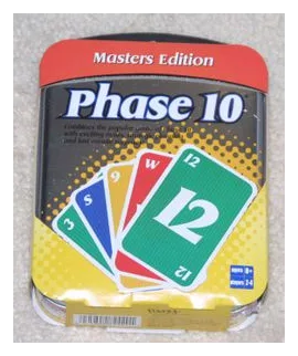 Phase 10 Masters Edition box art