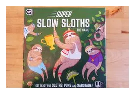 Super Slow Sloths box art