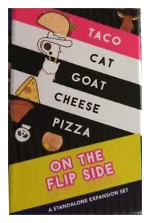Taco Cat Goat Cheese Pizza: On The Flip Side box art