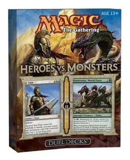 Magic: The Gathering – Duel Decks: Heroes Vs. Monsters box art