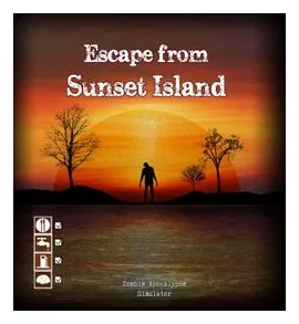 Escape From Sunset Island: Zombie Apocalypse Simulator box art