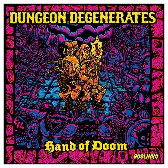 Dungeon Degenerates: Hand Of Doom box art