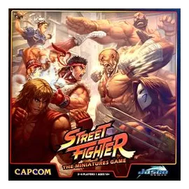 Street Fighter: The Miniatures Game box art