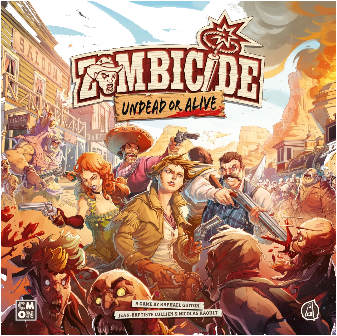 Zombicide: Undead Or Alive box art