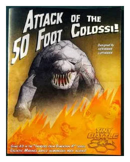Attack Of The 50 Foot Colossi! box art