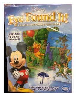 Disney Eye Found It!: Hidden Picture Card Game box art