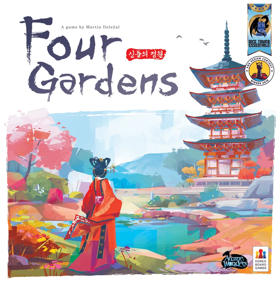 Four Gardens box art
