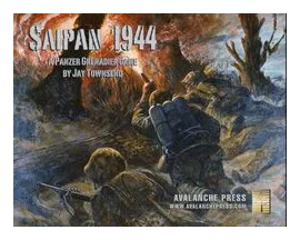 Saipan 1944: A Panzer Grenadier Game box art