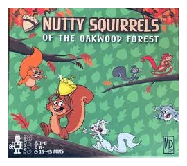 Nutty Squirrels Of The Oakwood Forest box art