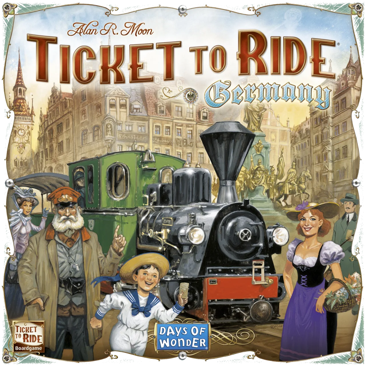 Ticket To Ride: Germany box art