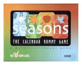 Seasons: The Calendar Rummy Game box art