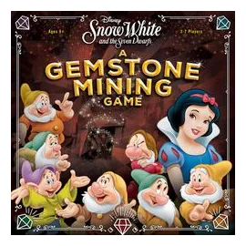 Snow White And The Seven Dwarfs: A Gemstone Mining Game box art
