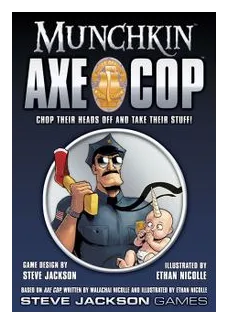 Munchkin Axe Cop box art