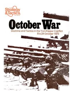 October War: Doctrine And Tactics In The Yom Kippur Conflict, 1973 box art