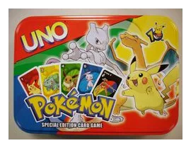 Uno: Pokémon box art