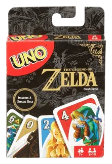 Uno: The Legend Of Zelda box art