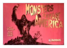 Monsters Ravage America box art