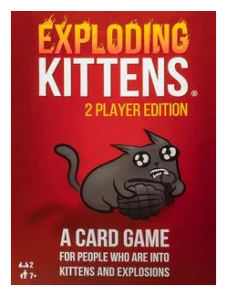 Exploding Kittens: 2-player Version box art