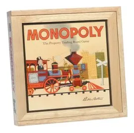 Monopoly: London Nostalgia Wooden Box box art