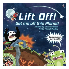 Lift Off! Get Me Off This Planet! box art
