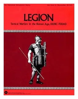 Legion: Tactical Warfare In The Roman Age, 100bc-700ad box art
