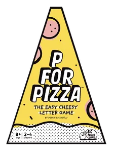P For Pizza box art