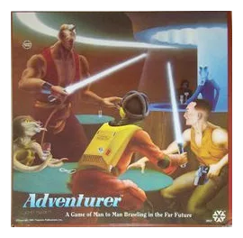 Adventurer: A Game Of Man To Man Brawling In The Far Future box art