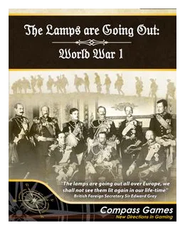 The Lamps Are Going Out: World War I box art