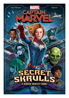 Captain Marvel: Secret Skrulls box art
