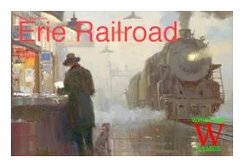 Erie Railroad box art
