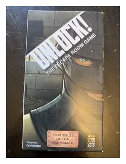 Unlock!: The Escape Room Game – In Pursuit Of The Iron Mask box art