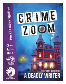 Crime Zoom: A Deadly Writer box art