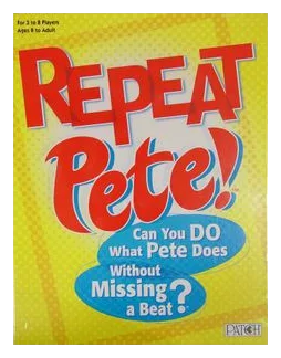 Repeat Pete! box art